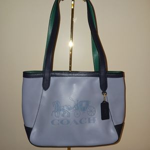Coach NWOT Colorblock Tote